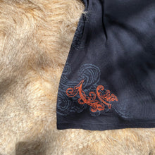 Load image into Gallery viewer, Tooled Leather Tee in Smoke