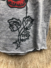 Load image into Gallery viewer, Serene Rose Tank on Heather Grey