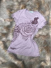 Load image into Gallery viewer, Forever Rose on Mocha Tee