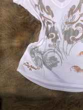 Load image into Gallery viewer, Thai Rodeo V-Neck in White