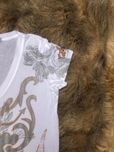 Load image into Gallery viewer, Thai Rodeo V-Neck in White