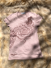 Load image into Gallery viewer, Forever Rose on Mocha Tee
