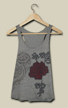 Load image into Gallery viewer, Serene Rose Tank on Heather Grey
